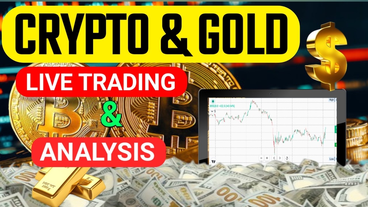 Live Crypto Trading | Live Gold Trading |  17  MARCH  2026  #cryptotrading #goldtrading #bitcoin
