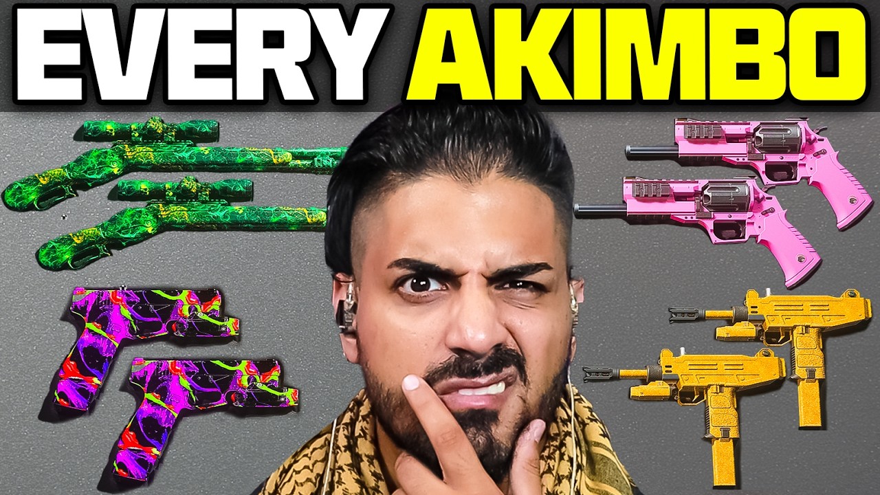 I Used EVERY Akimbo Loadout in Warzone and Ranked Them