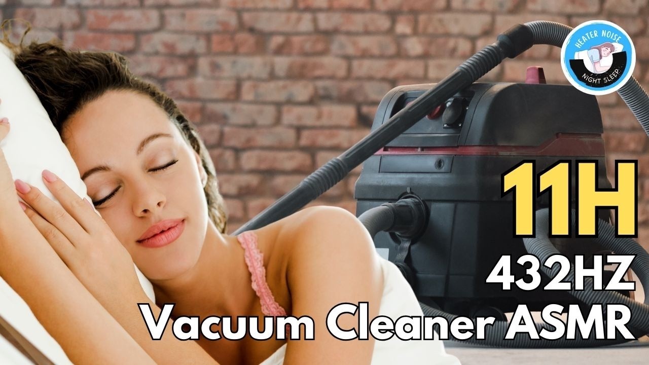 Beautiful Night With Vacuum Cleaner ASMR Sound For Sleep Well - Black Screen In 11H | Peaceful Sound
