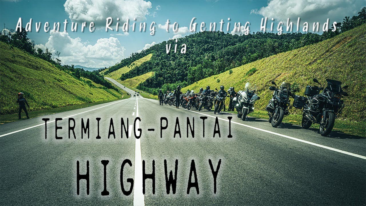 Adventure motorcycle riding to Genting Highlands via Termiang Highway & Route 86#adventuremotorcycle