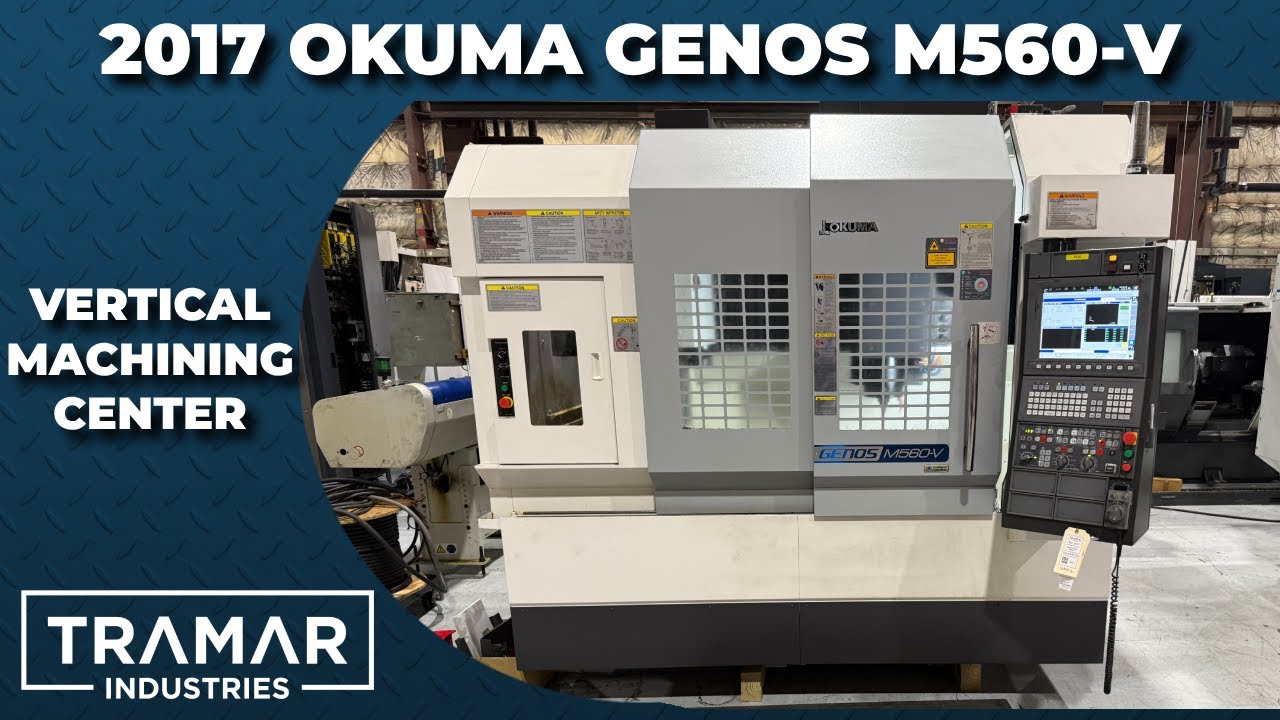 2017 Okuma Genos M560-V CNC Vertical Machining Center For Sale