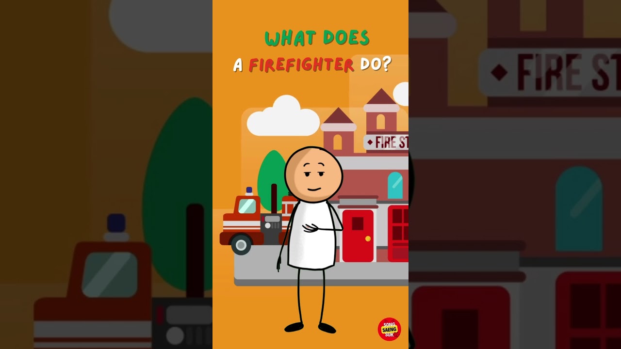 What Does a Firefighter Do? #KidsLearning #EducationalVideos #FunLearning #KidsActivities #KidsFun