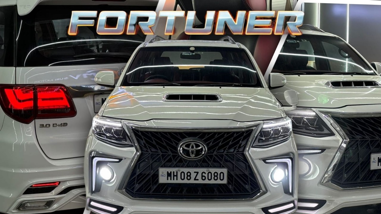 Fortuner Upgraded to Lexus Kit | Luxury Makeover Toyota Fortuner Lexus Body Kit