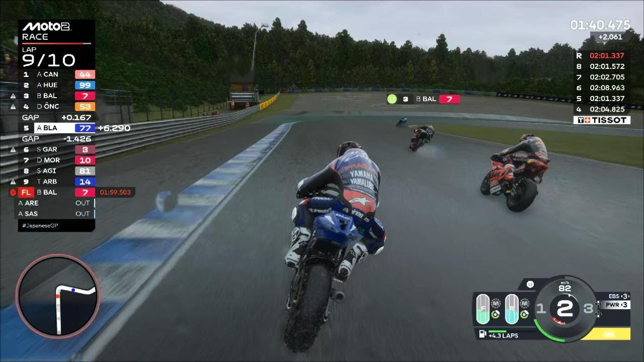 Motegi in the wet to win Moto2 title 🏆 - MotoGP 25 PS5