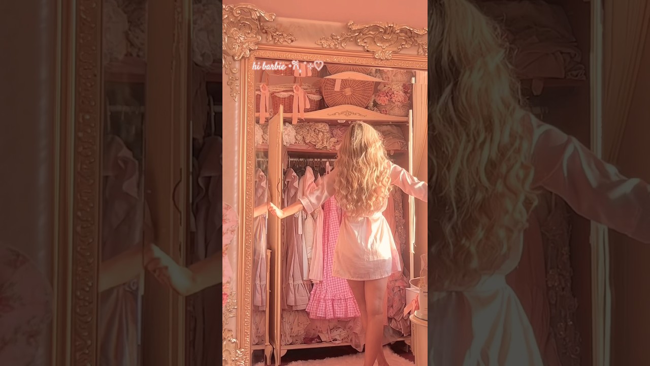 hey barbie ♡ #coquette #princess #barbie #pink #getreadywithme #grwm #barbiefashion #morningroutine