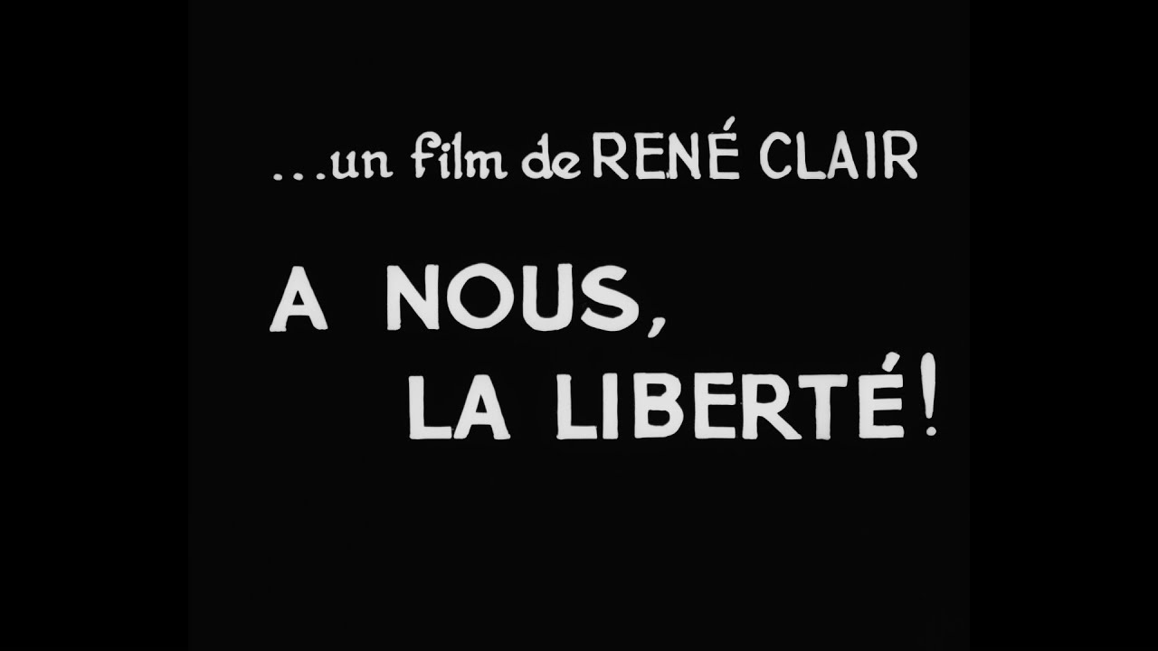 À nous la liberté (1931) - Bande annonce d'époque HD