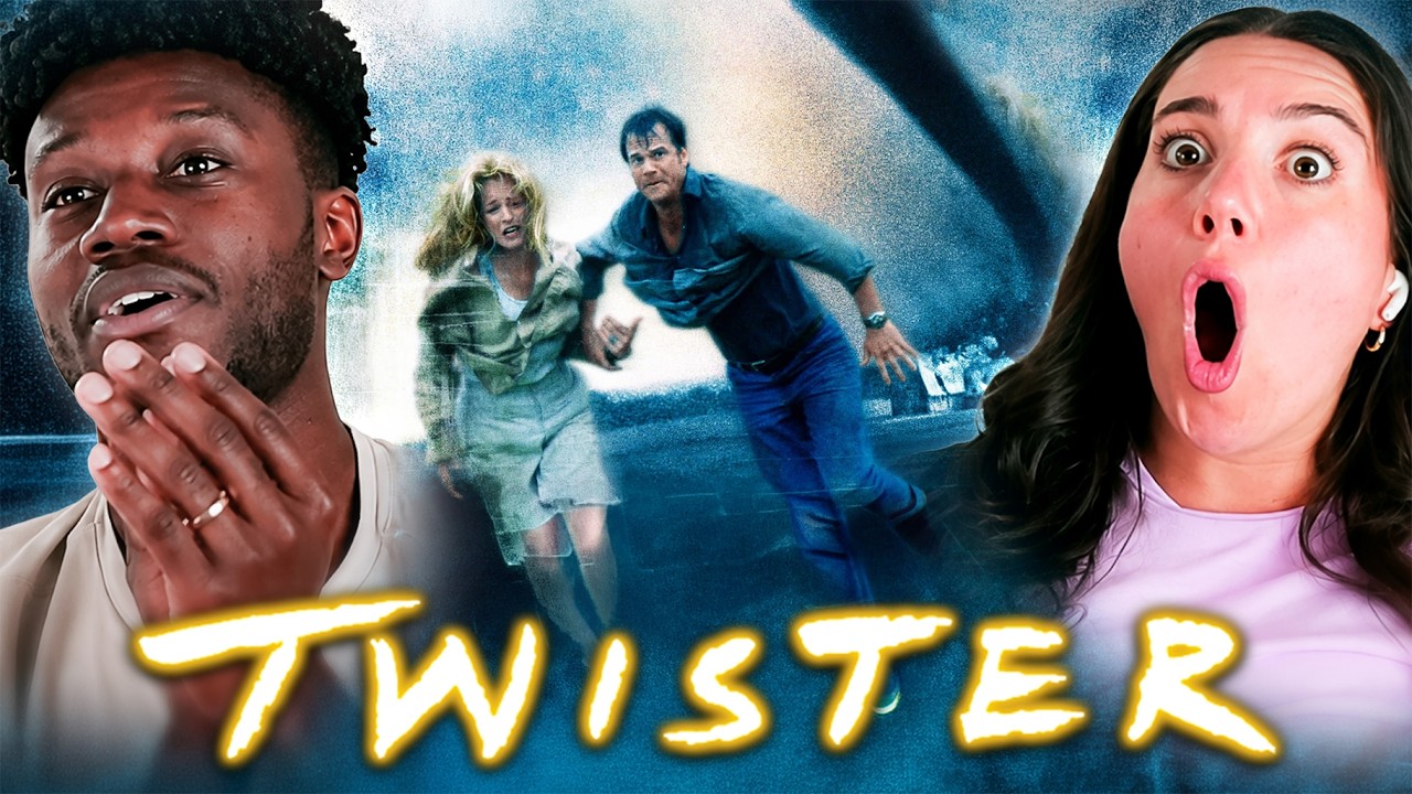Twister (1996) Movie Reaction - This Had Us STRESSED! - First Time Watching - Review