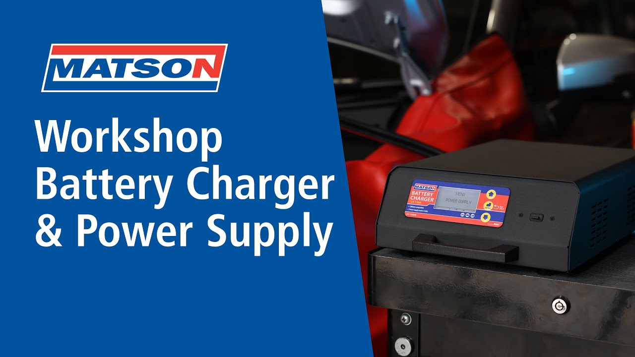 Matson Workshop Battery Charger & Power Supply -  AE12000E