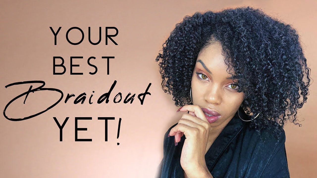 HOW TO: Defined Braidout on Natural Hair