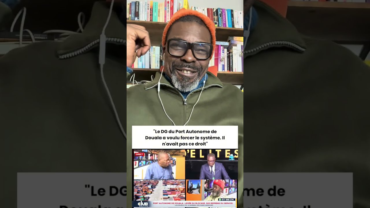 Dieudonne Essomba clash p-e PDG du PAD port autonome de Douala: c’est un pion de ngoh ngoh Ferdinand
