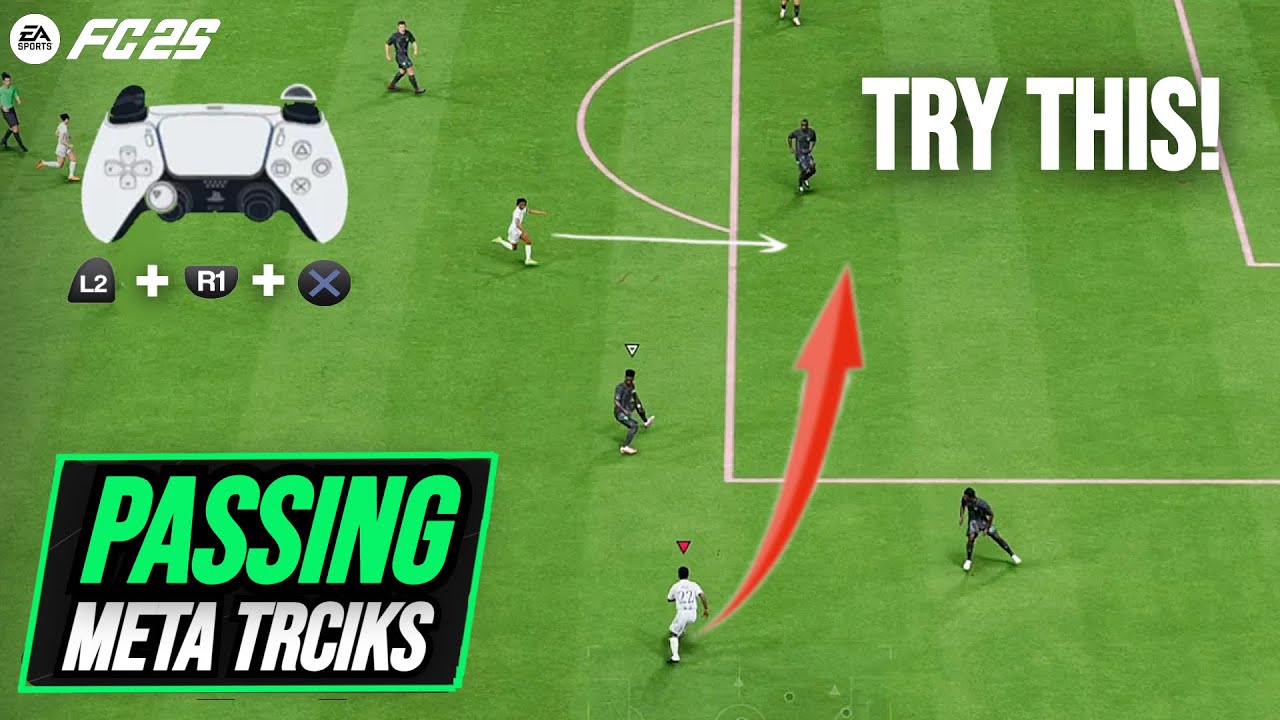 5 OVERPOWERED PASSING TRICKS To Win More Games In EA FC 25!
