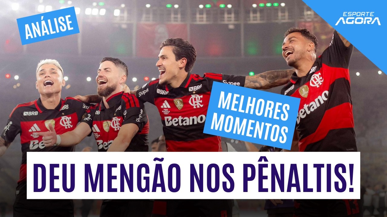 FLAMENGO VENCE O FLUMINENSE NOS PÊNALTIS E É CAMPEÃO CARIOCA!