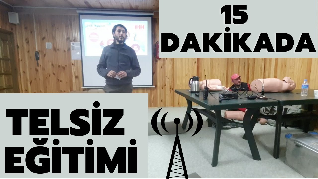 15 DAKİKADA TELSİZ EĞİTİMİ