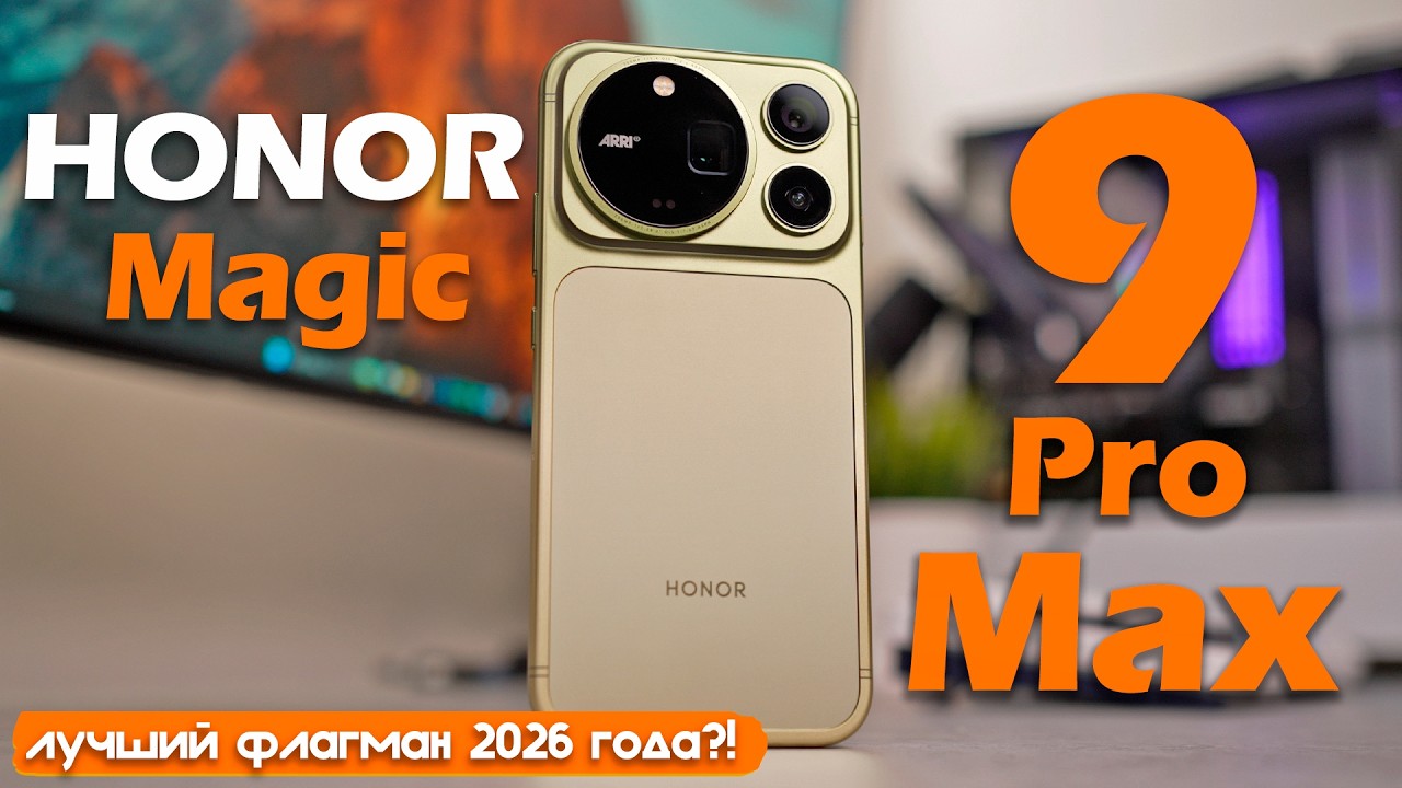 Обзор HONOR Magic9 Pro Max - НЕУЖЕЛИ ЛУЧШИЙ ФЛАГМАН 2026 ГОДА?!