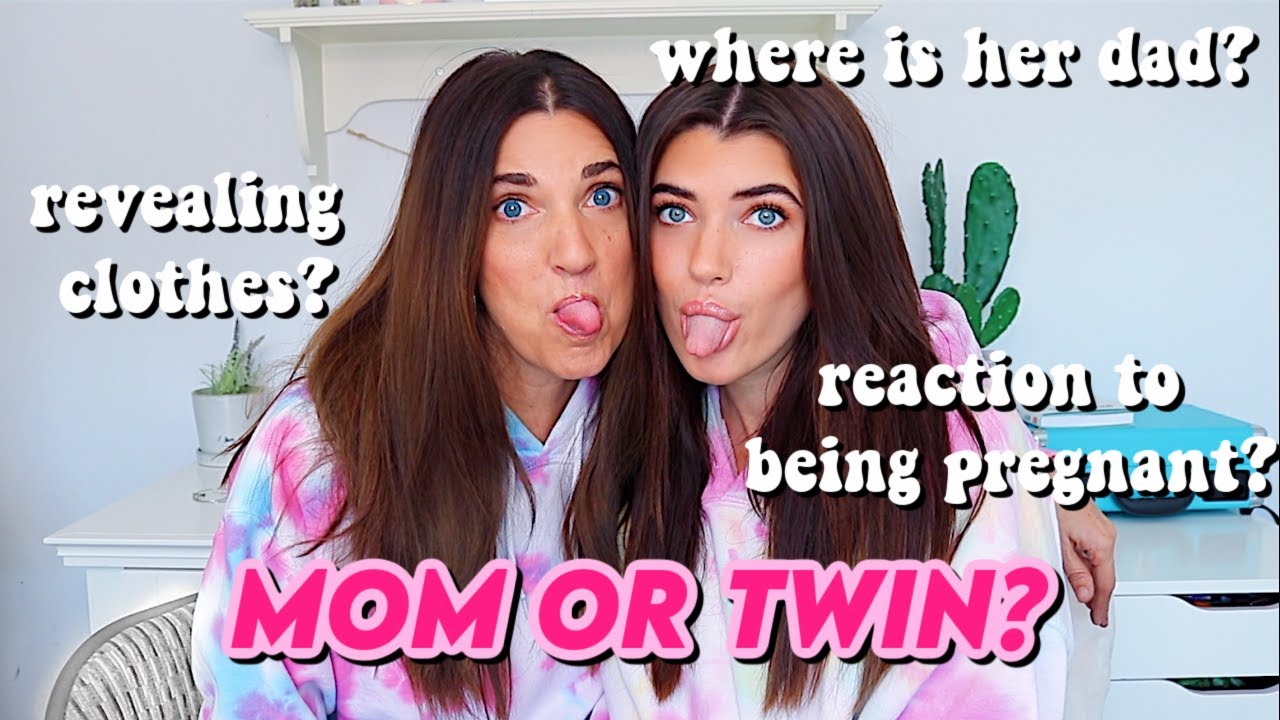 turning my mom into me while asking her juicy questions!