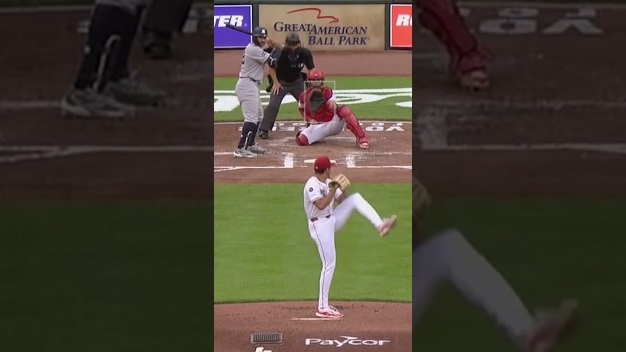 Chase Burns 8 strikeouts in MLB debut ⚾️🔥 