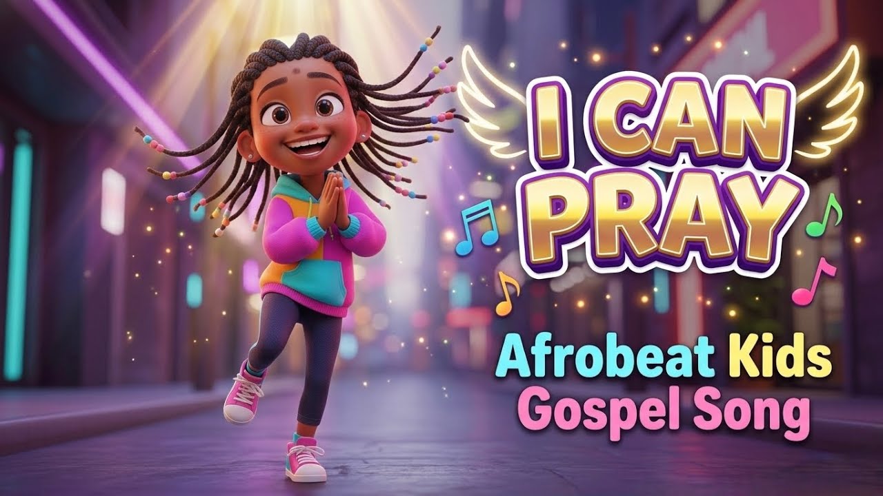 I Can Pray 🙏 | Kids Gospel Afrobeat Song | Fun Christian Music for Children