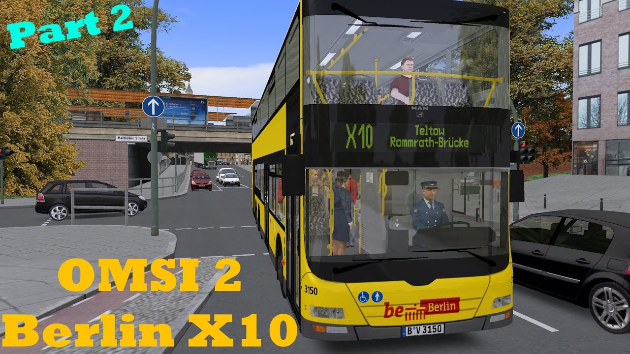 OMSI 2 - Berlin X10 | Mit dem Doppeldecker in Richtung Teltow (#2)