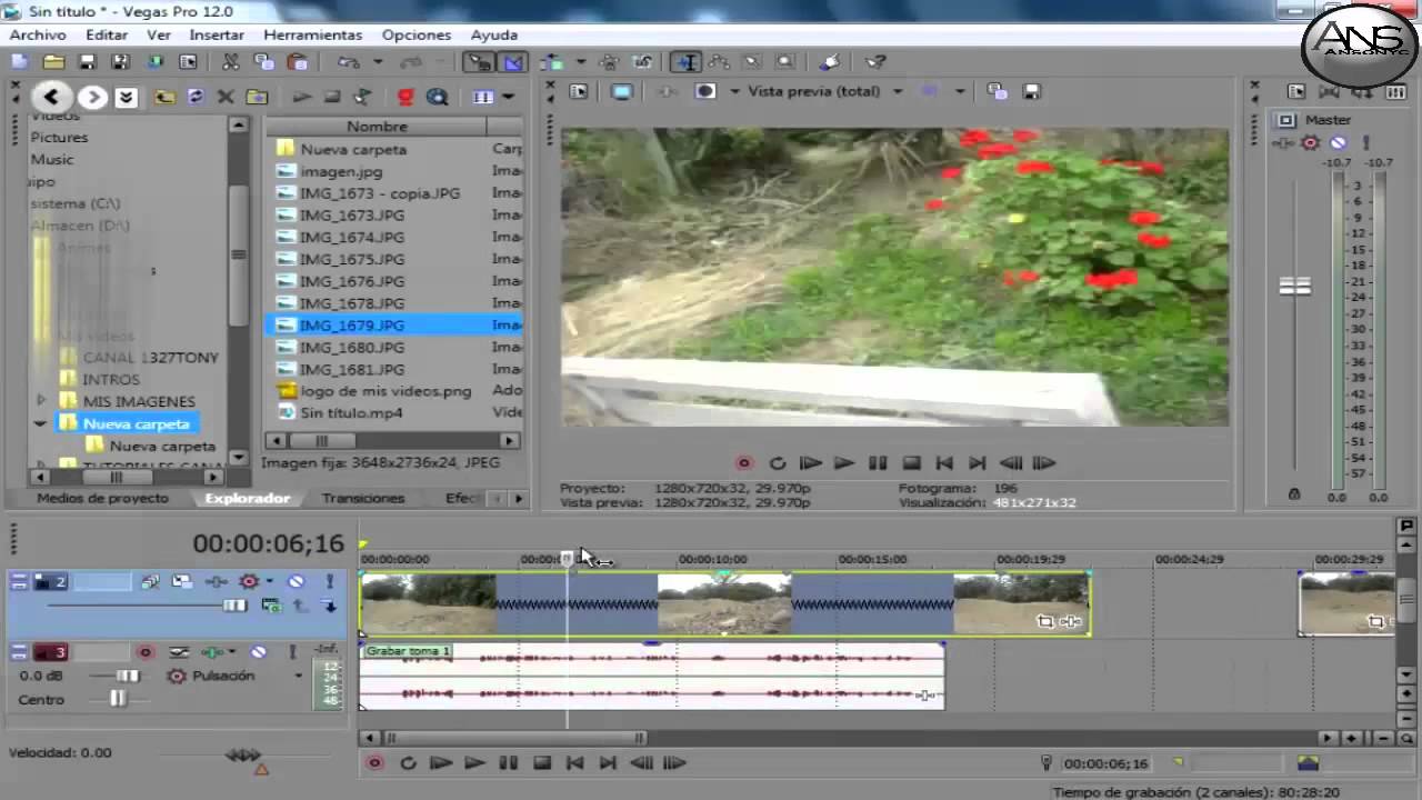 tutorial sony vegas pro 12  parte 2 español