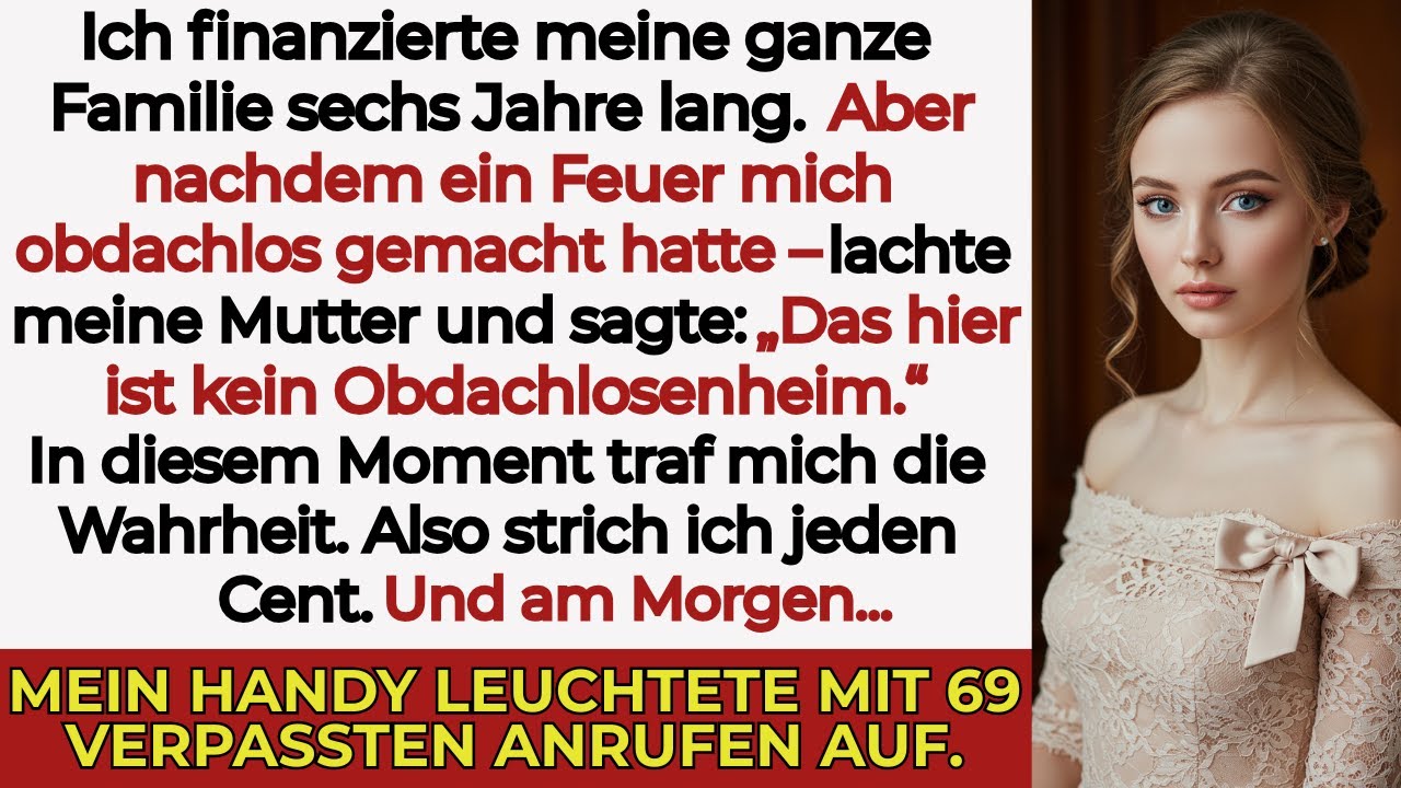 „Ich unterstützte meine Familie 6 Jahre lang. Als ich obdachlos war, lachten sie. Dann 69 Anrufe.“
