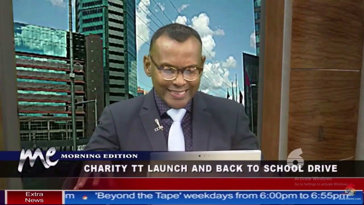 CharityTT's CCN TV6 Morning Edition interview.