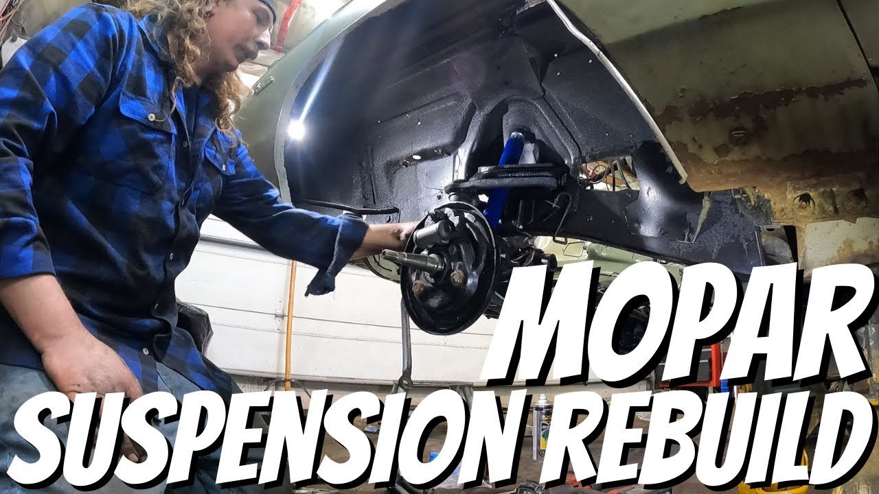 How To Completely Rebuild Mopar Front Suspension - A,B and C Body (It's Fun I Swear!)