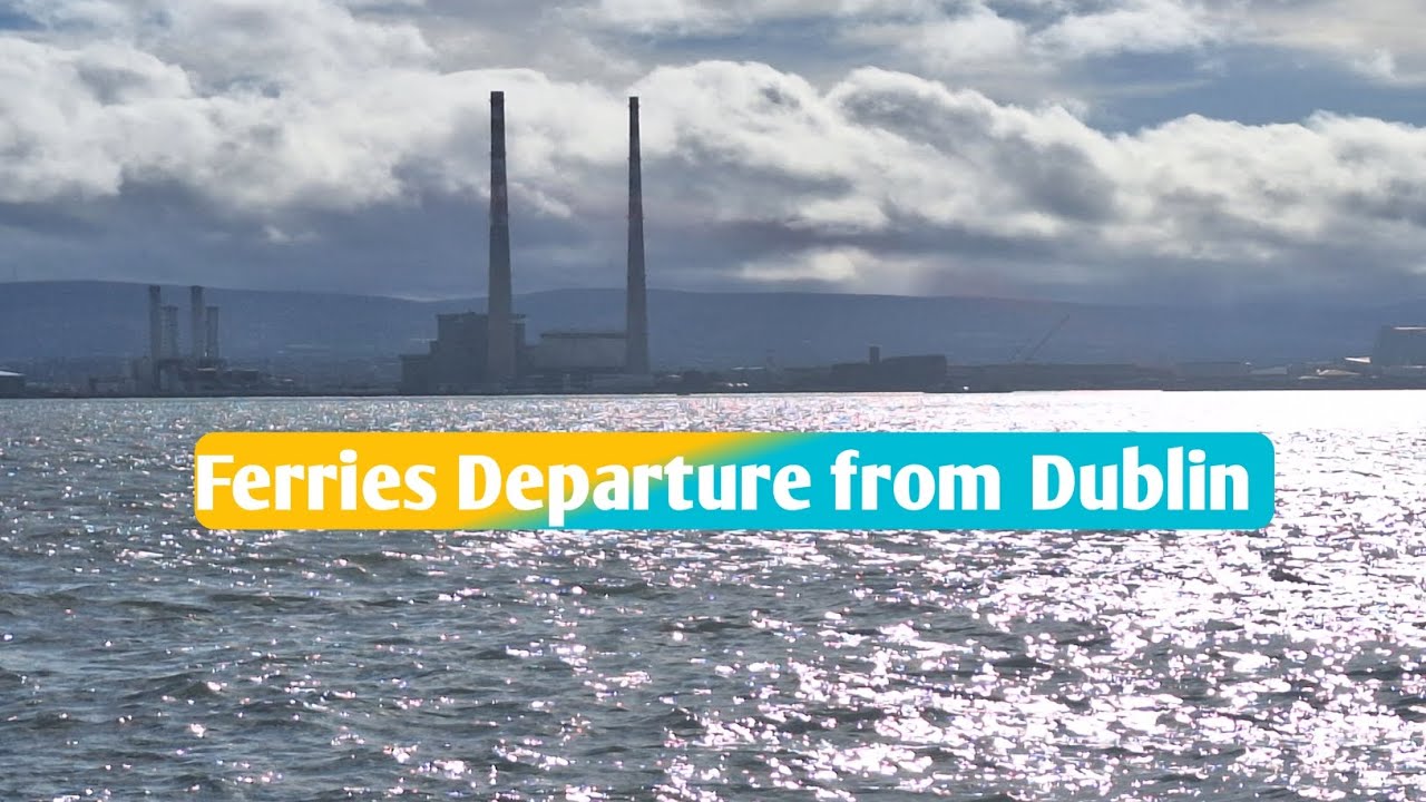 Multiple Ferries  leaving from Dublin Port ⛴️ | Dublin port | Stenaline ferry |