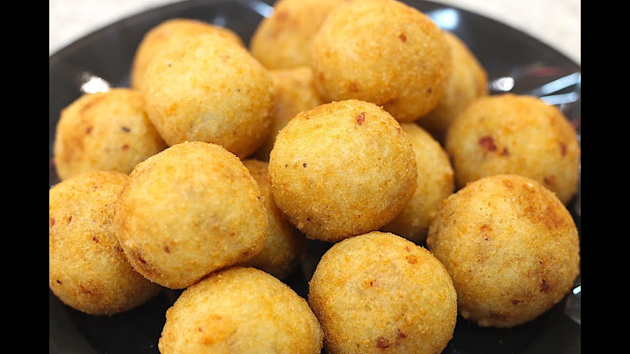 BOLINHO DE BATATA RECHEADO SUPER FÁCIL, RÁPIDO E SEQUINHO - Isamara Amâncio