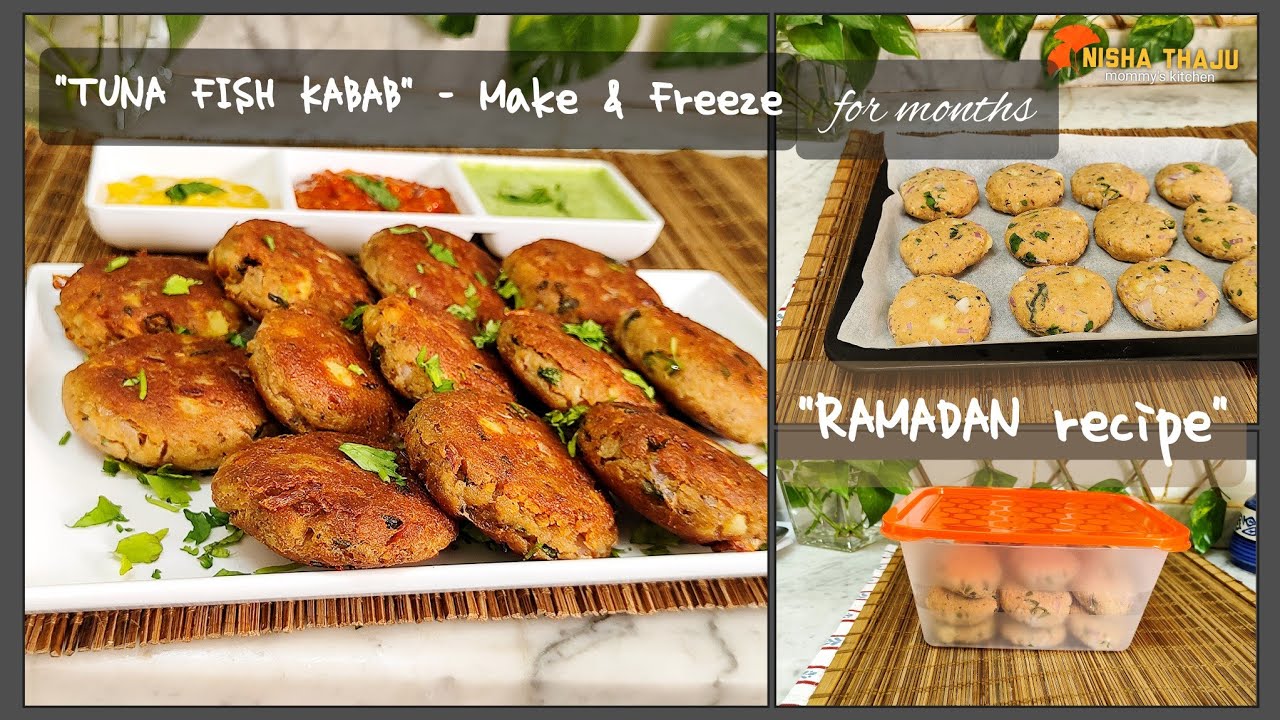 RAMADAN Recipe - Tuna Fish Kabab - Make & Freeze for months - Time Saving Recipe - Nisha Thaju