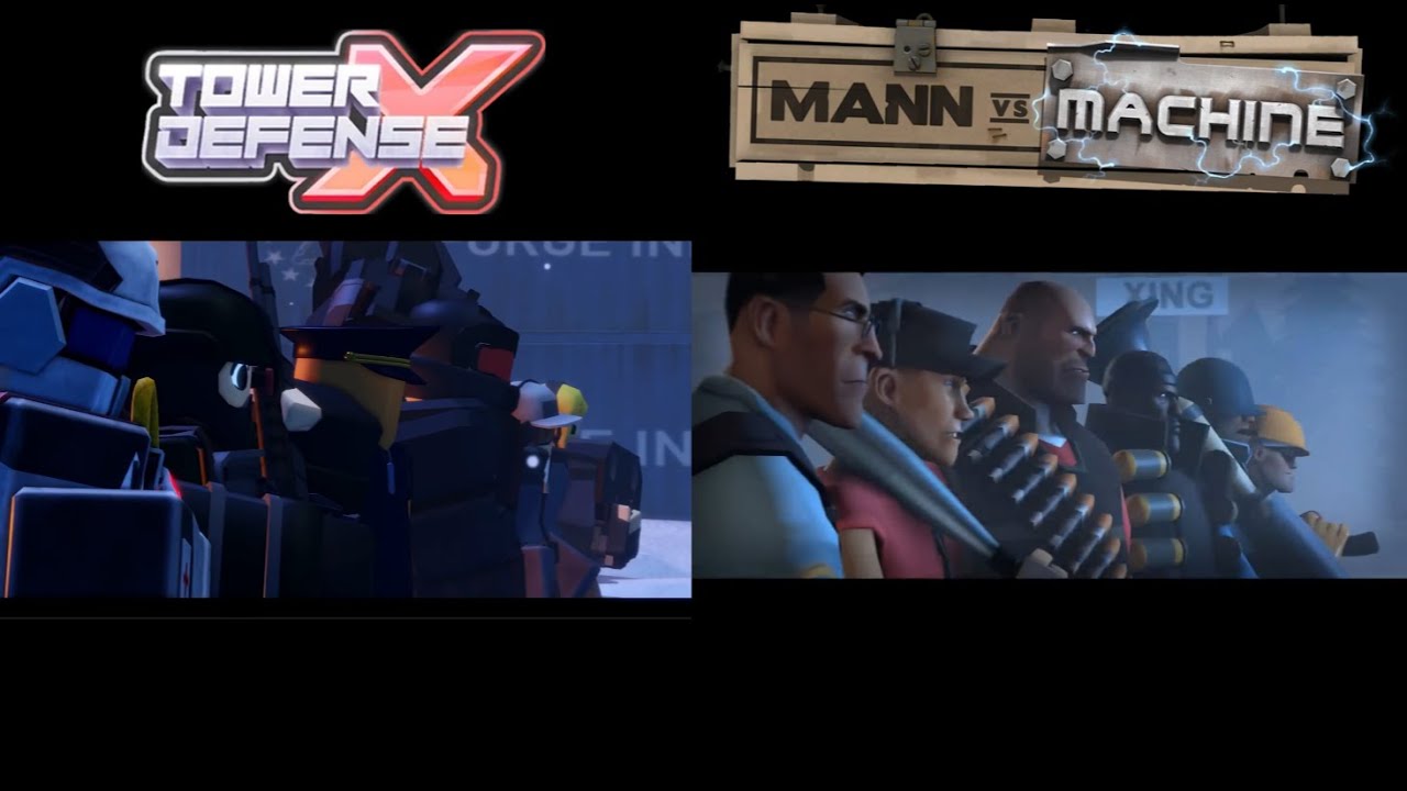 Man VS. Steel & Mann VS. Machine Trailers comparison [TDX and TF2]