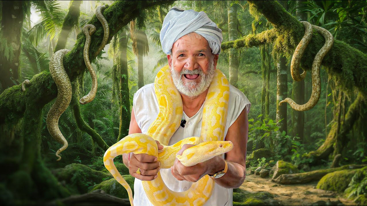 Dada Ji Met A Python In Bangkok 😲🐍🇹🇭