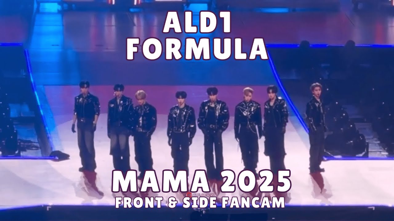 ALD1 'FORMULA' MAMA AWARDS #직캠 (Front & Side) #ALD1 #alphadriveone #formula #알파드라이브원 #MAMA2025