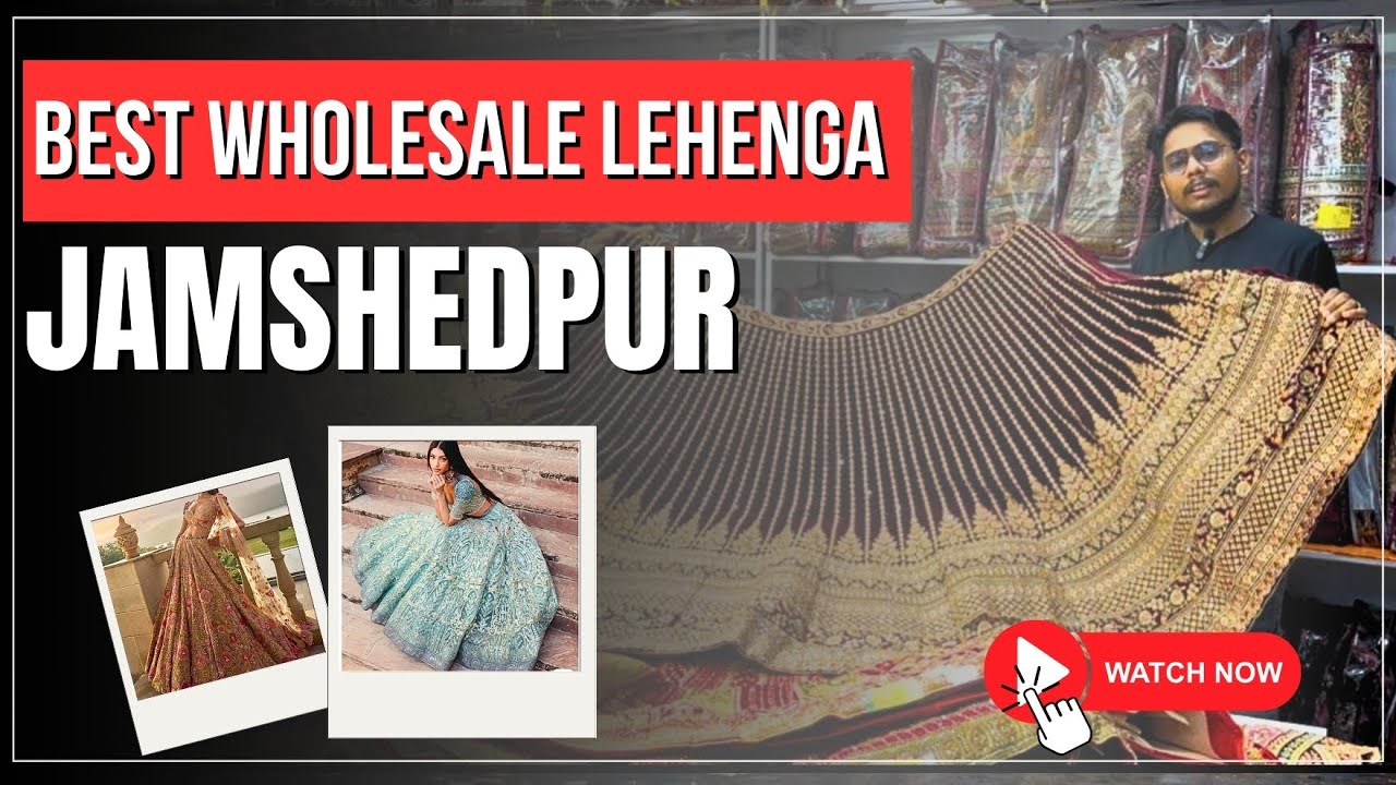 🔥 VIRAL LEHENGA COLLECTION | Santosh Synthetics Jamshedpur | मात्र ₹600 से शुरू! Wedding  Special 🔥
