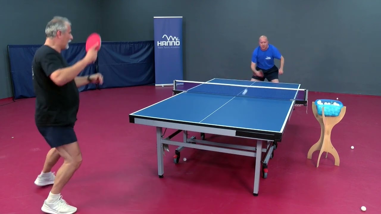 Spiel gegen Abwehr Part 1 - Hanno Table Tennis Academy