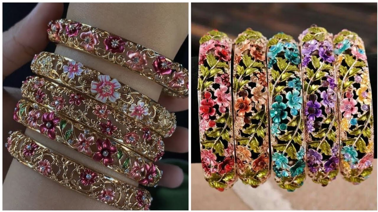 Beautiful bangles ||Latest Bridel Jewellery Design ||Latest bangles and jewelry collection 