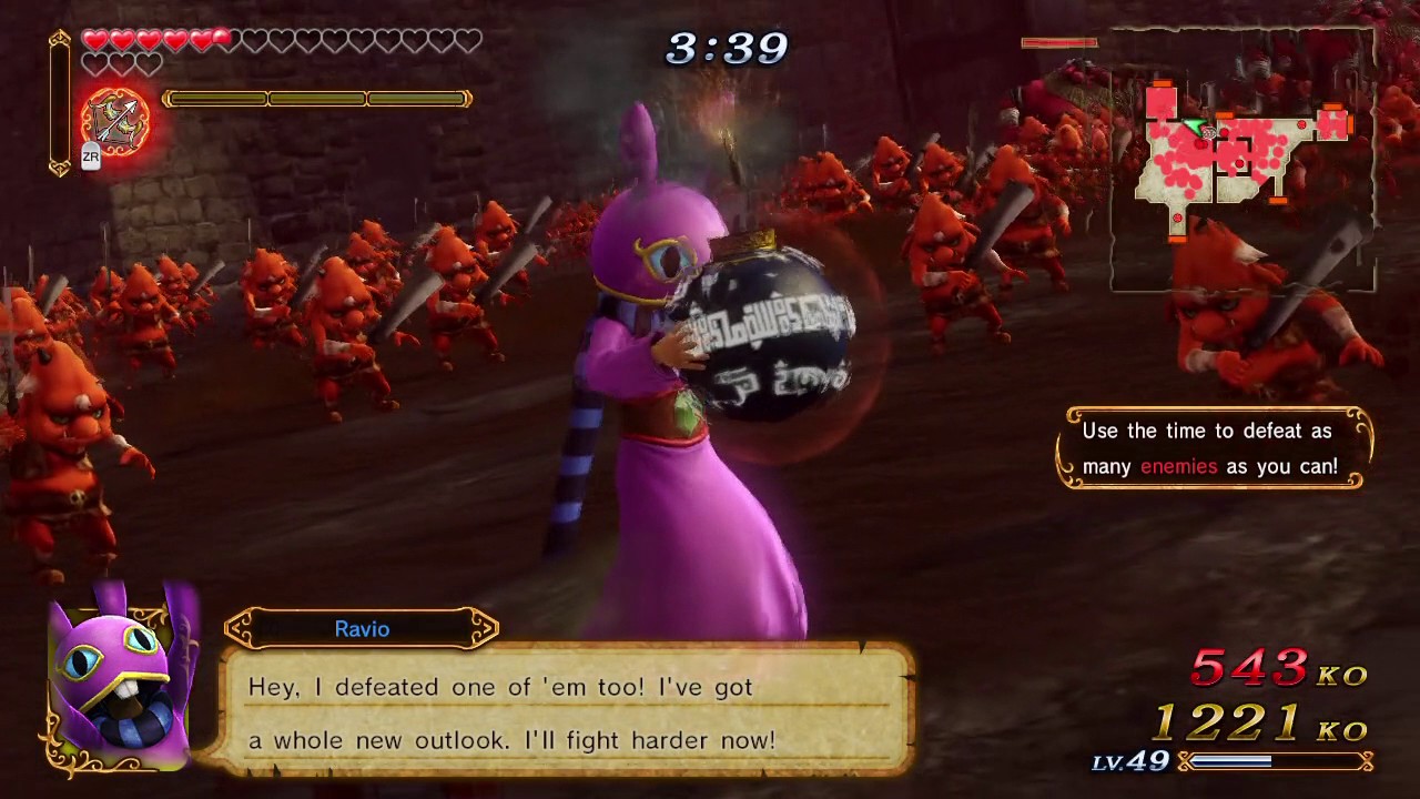 Hyrule Warriors (Wii U) - Never underestimate merchants (Ravio)