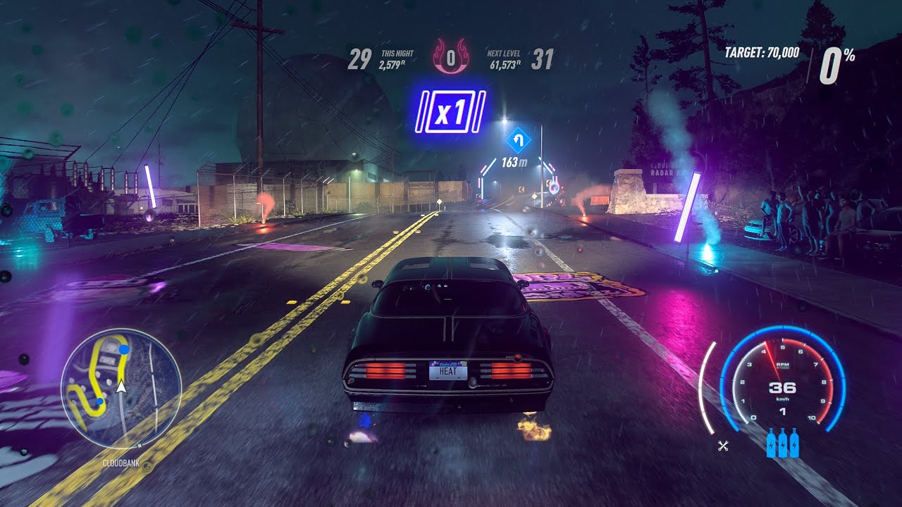 Pontiac Firebird 77 | Need For Speed Heat 4K Night Drive