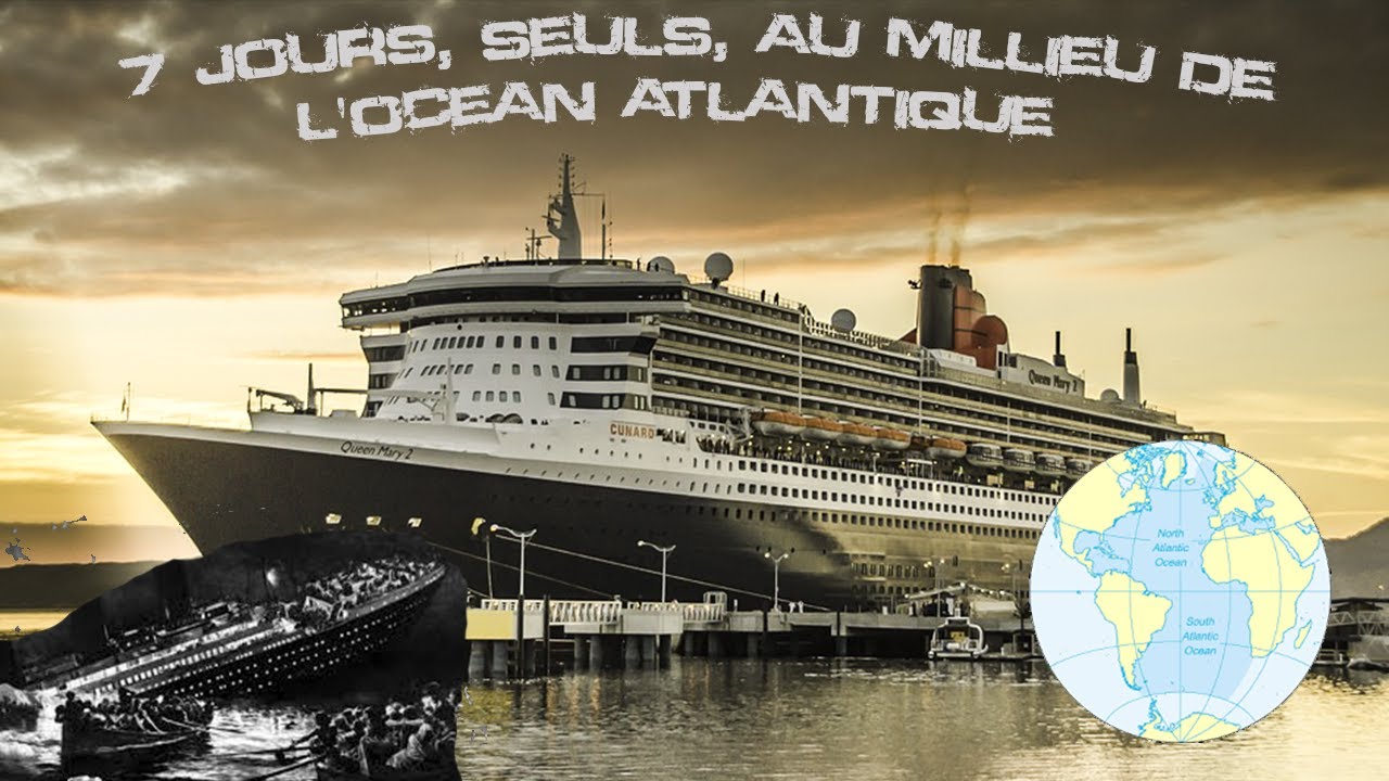 ON REJOINT NEW YORK A BORD DU QUEEN MARY 2 (le même voyage que le RMS Titanic)