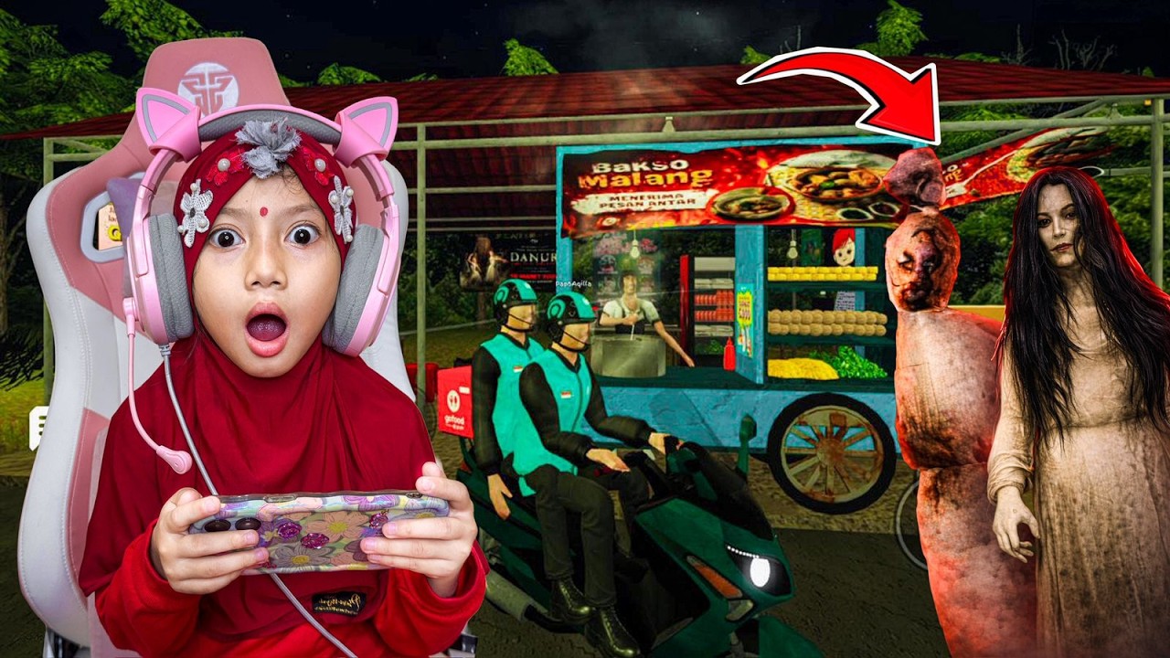 AQILA JUALAN BAKSO MALANG ANOMALI DI MALAM HARI