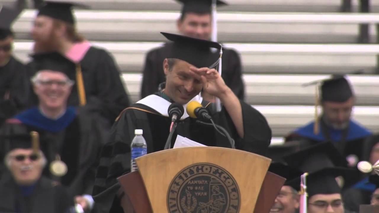 Eric Stough commencement speech at the University of Colorado 2014