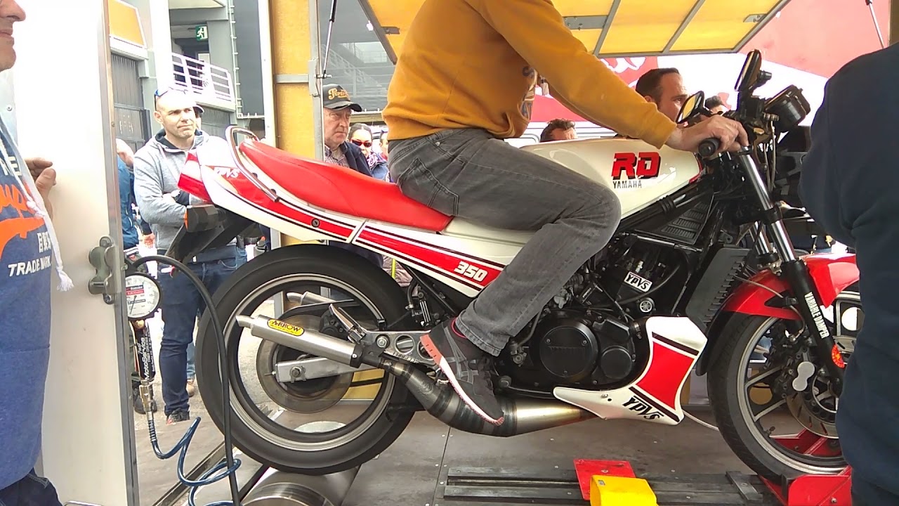 Yamaha rd 350 dyno