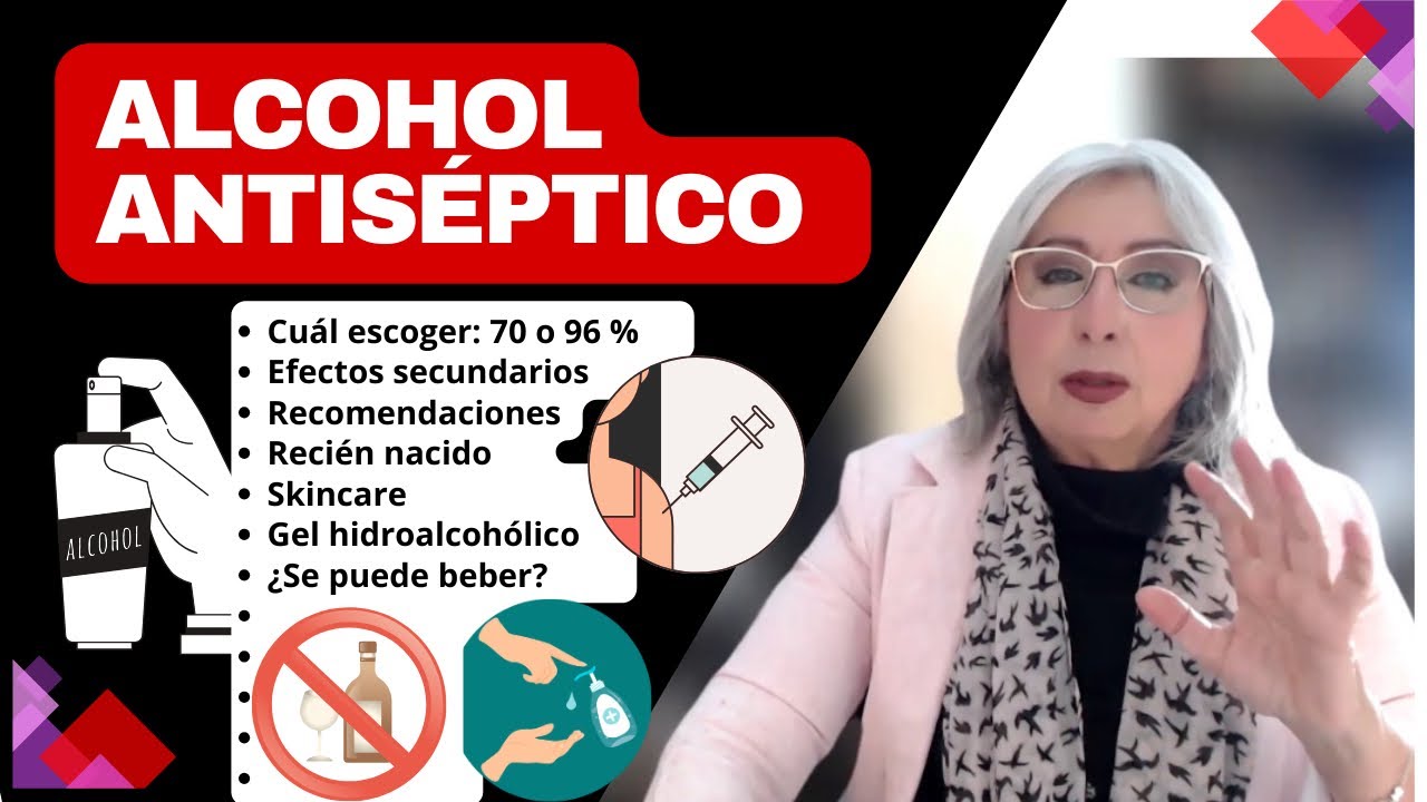 ALCOHOL ANTISÉPTICO. USOS, EFECTOS EN LA PIEL, RECOMENDACIONES. ​⁠@depielapiel