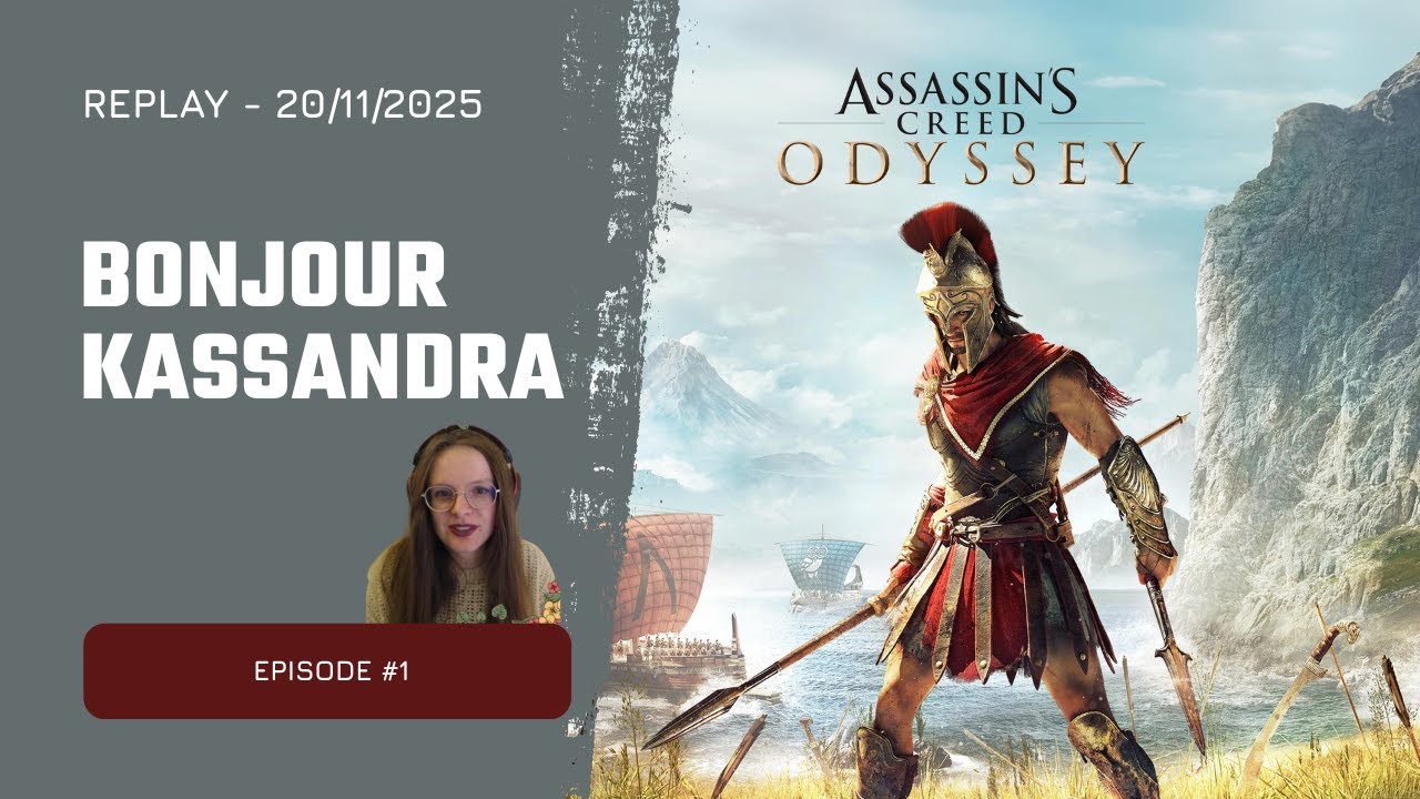 AC Odyssey #1: Bienvenue en Grèce 🇬🇷 - [Let's play COMPLET FR] - VOD