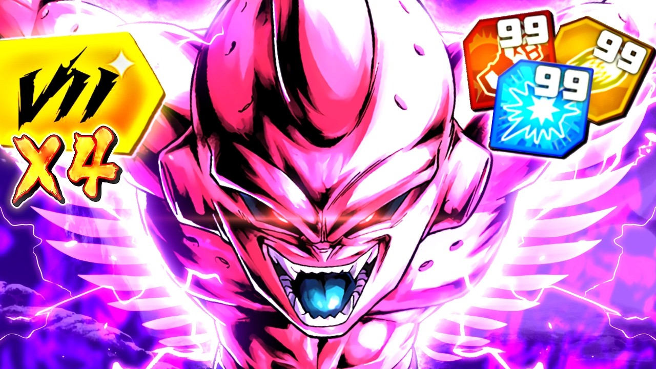 🔥¡GANO el 1 VS 3 MÁS DIFÍCIL de 2026! KID BUU ULTRA x4 Y ARTES al 99 Dragon Ball Legends