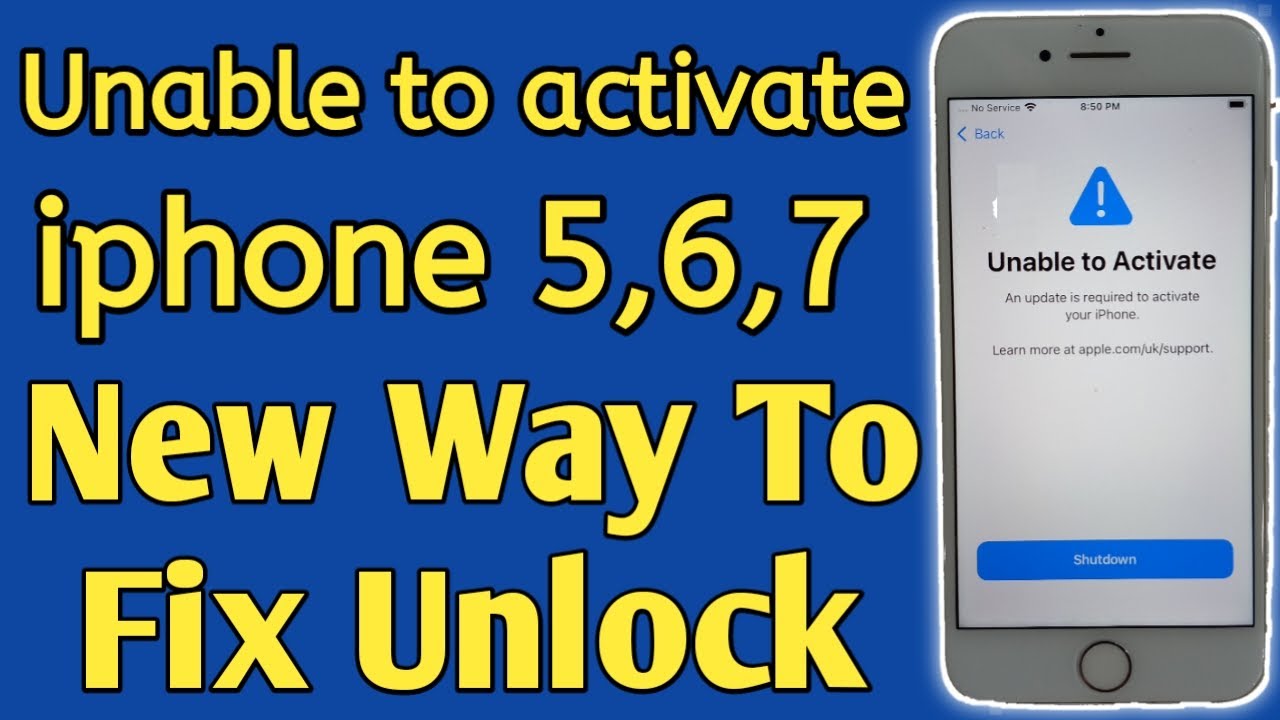Unable To Activate iPhone | How To Fix Unable to Activate Any iPhone