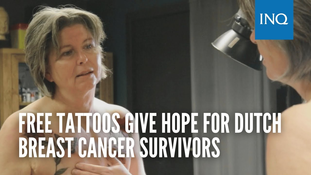 'I think I am beautiful again': Free tattoos give new hope to Dutch breast cancer survivors