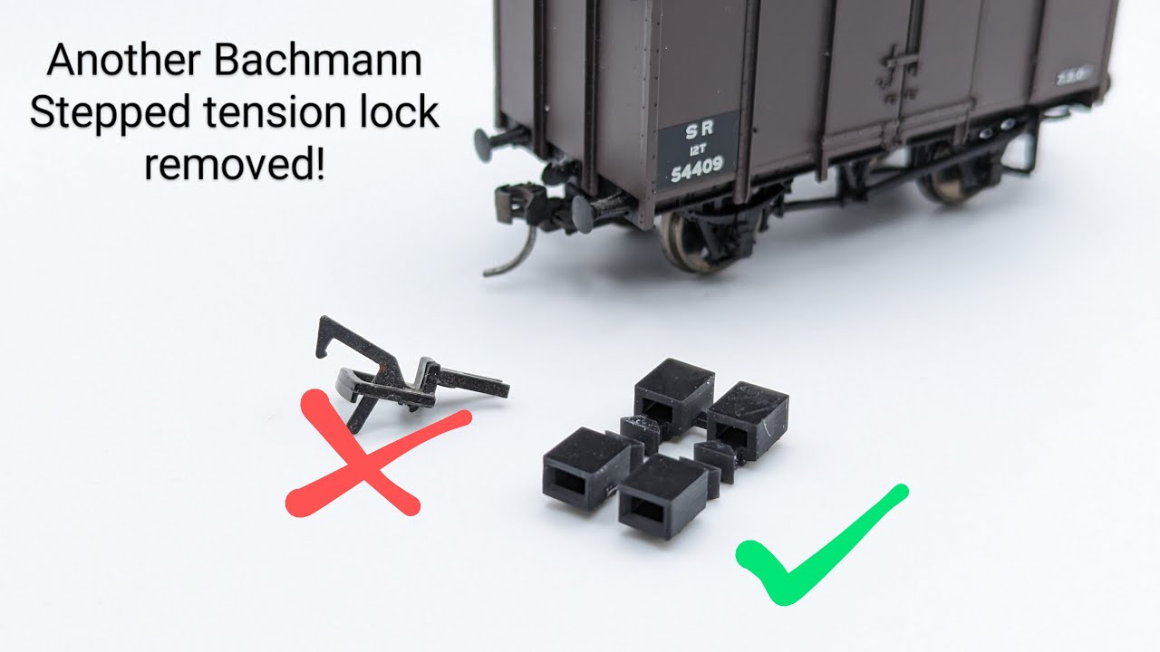 OO NEM   Bachmann Vans Wagons, Right height NEM