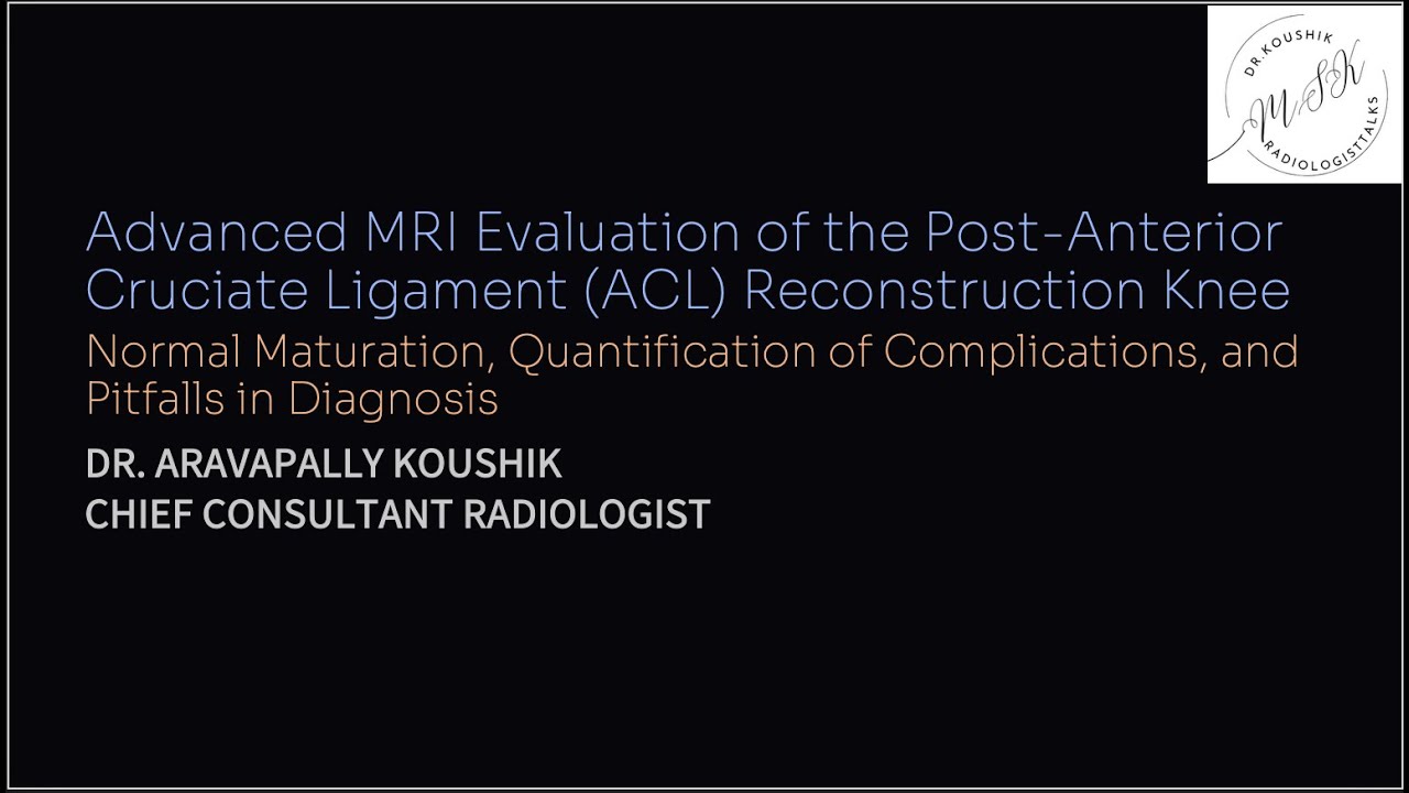 MRI Evaluation of the Post Anterior Cruciate Ligament ACL Reconstruction Knee