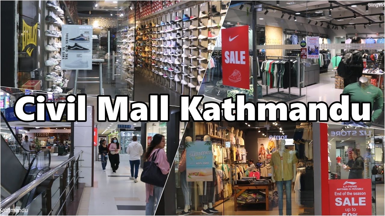 Civil Mall kathmandu one of the top shopping malls of Nepal Shoes clothes Fancy shops Diary 2025