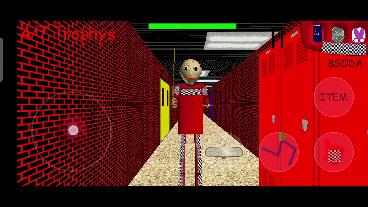 Baldi's RACING Schoolhouse with original mod android!